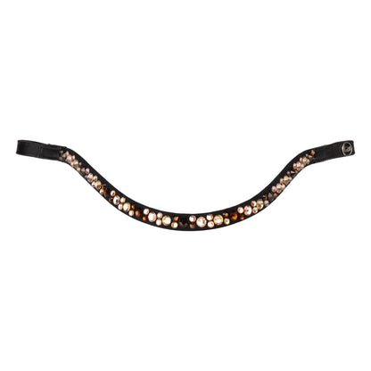 Frontal con strass modelo Spirit Supreme - Black/Gold