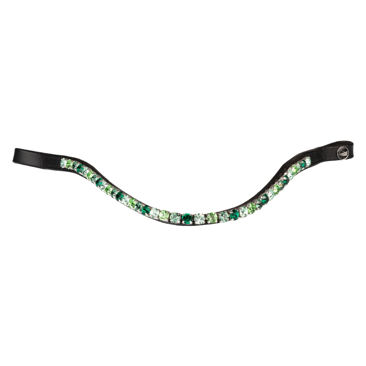 Frontal con strass modelo Shade Supreme - Black/Green