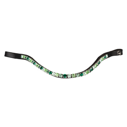 Frontal con strass modelo Shade Supreme - Black/Green