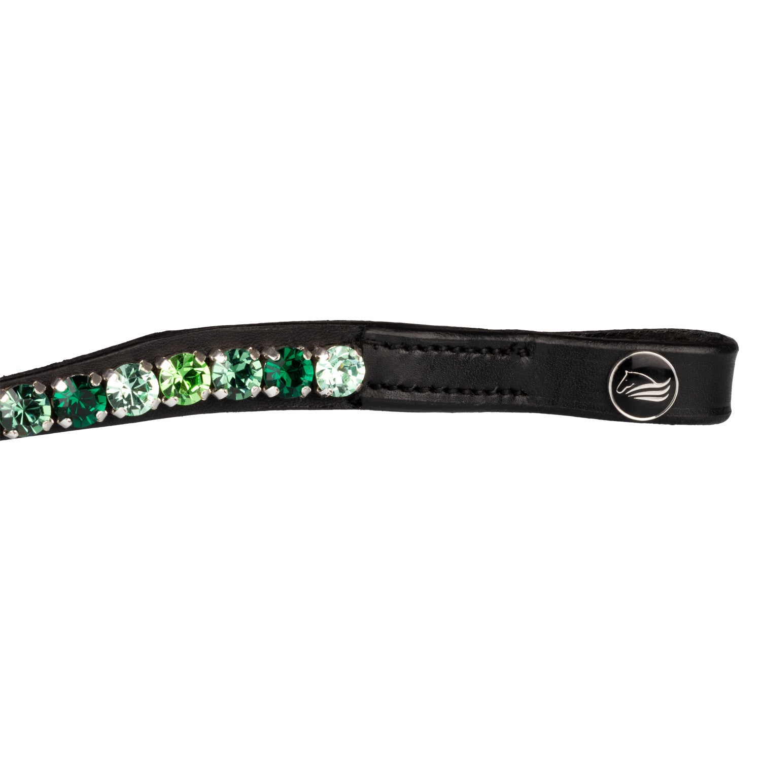 Frontal con strass modelo Shade Supreme - Black/Green
