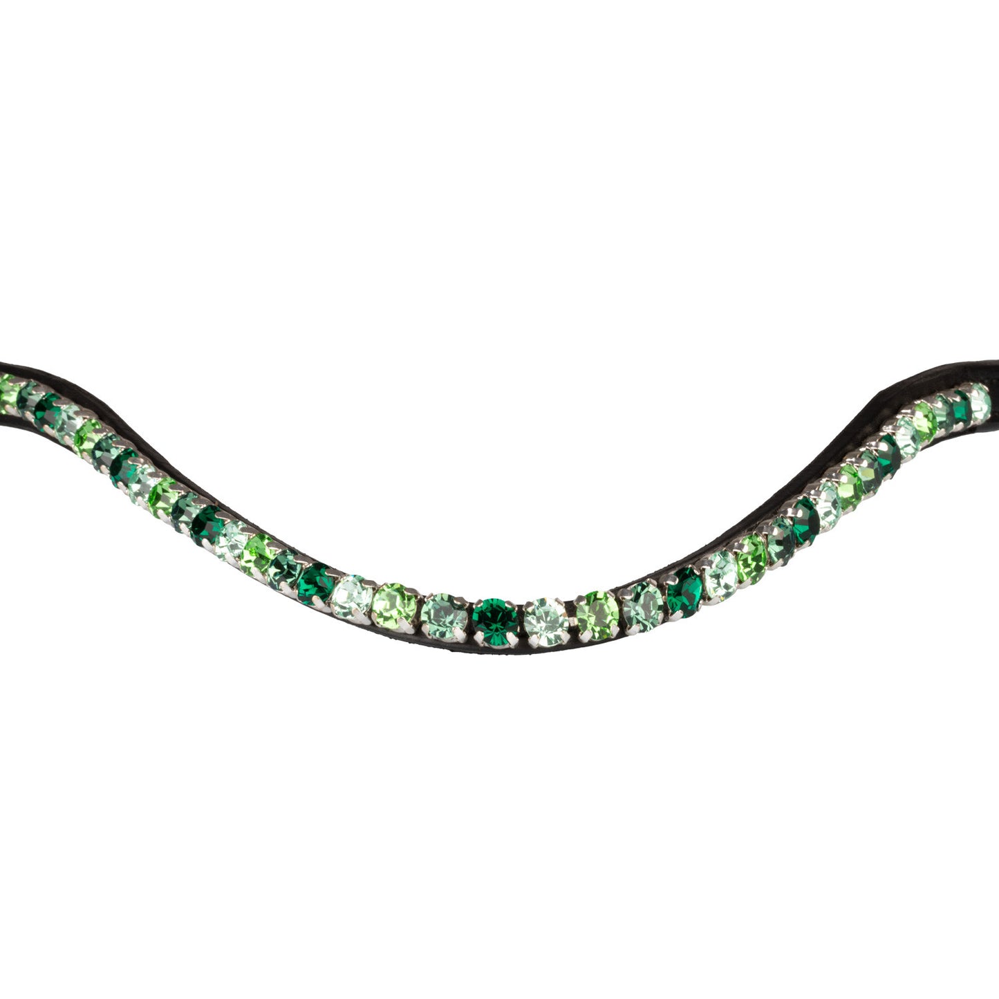 Frontal con strass modelo Shade Supreme - Black/Green