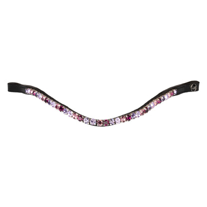 Frontal con strass modelo Shade Supreme - Black/Purple