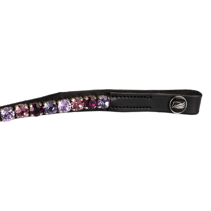 Frontal con strass modelo Shade Supreme - Black/Purple