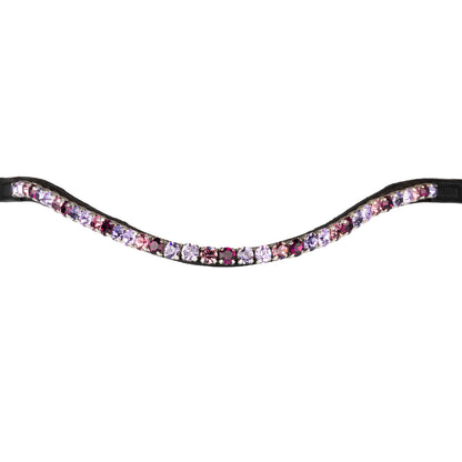 Frontal con strass modelo Shade Supreme - Black/Purple