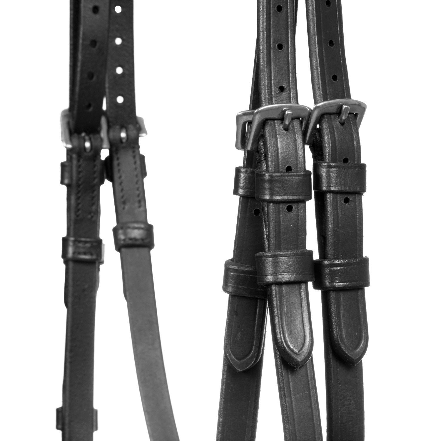 Cabecero acolchado con bordados decorativos Supreme - Negro