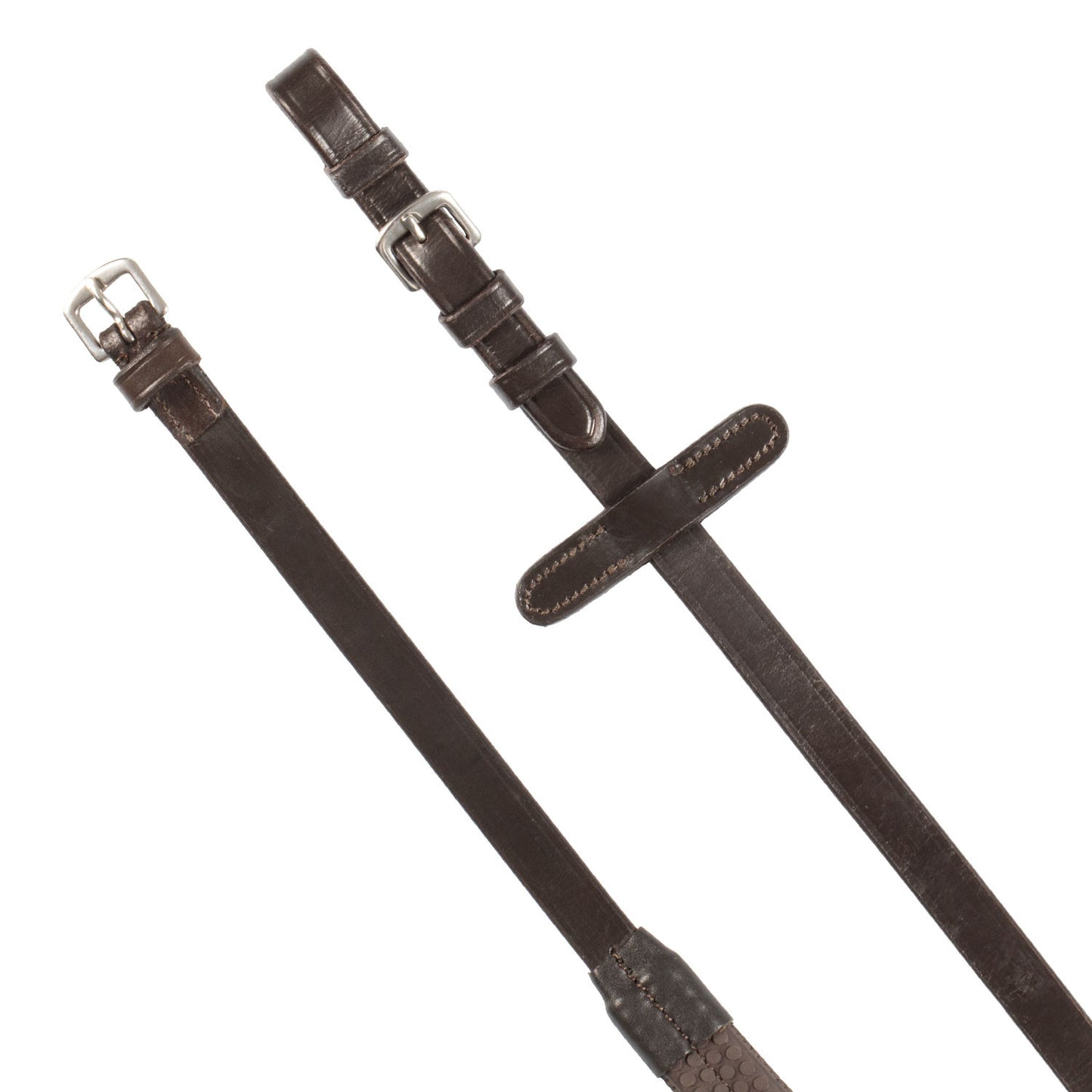 Cabecero acolchado con bordados decorativos Supreme - Marrón oscuro