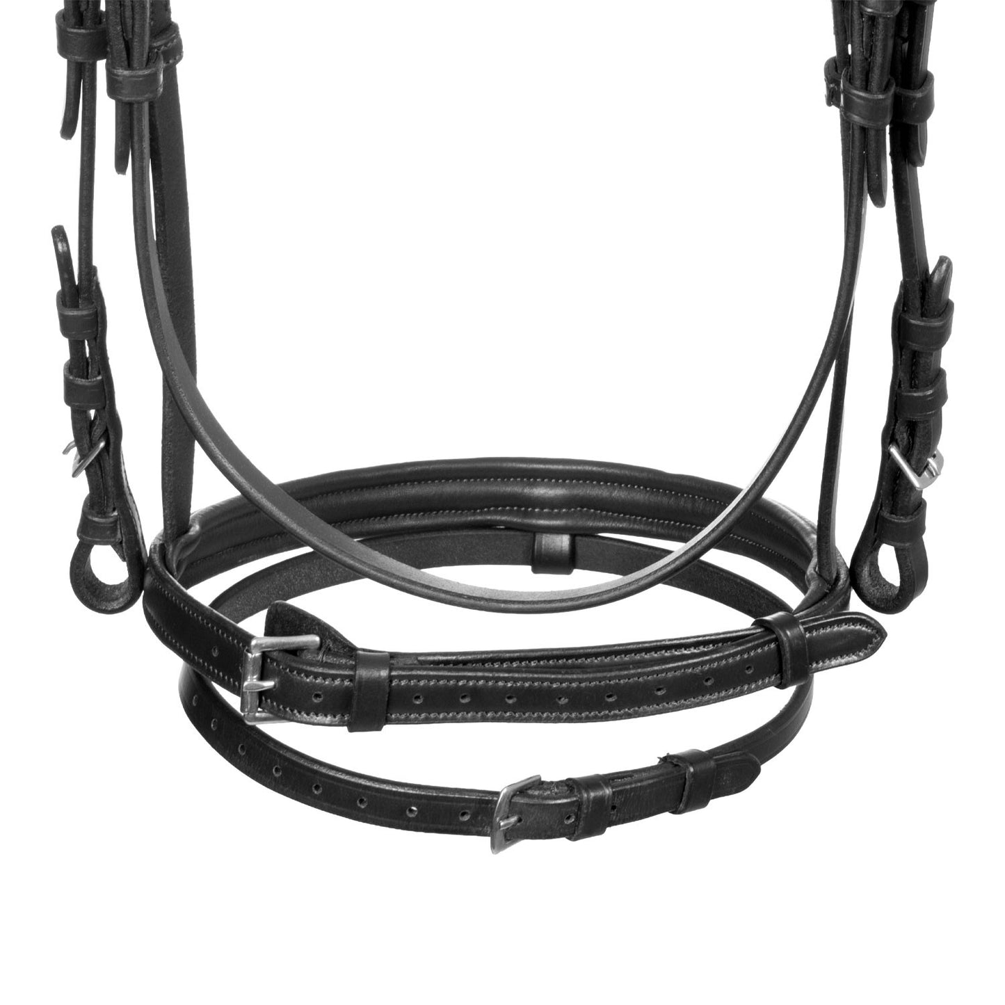 Cabecera con relieve cuadrado en piel Sioux Supreme - Negro