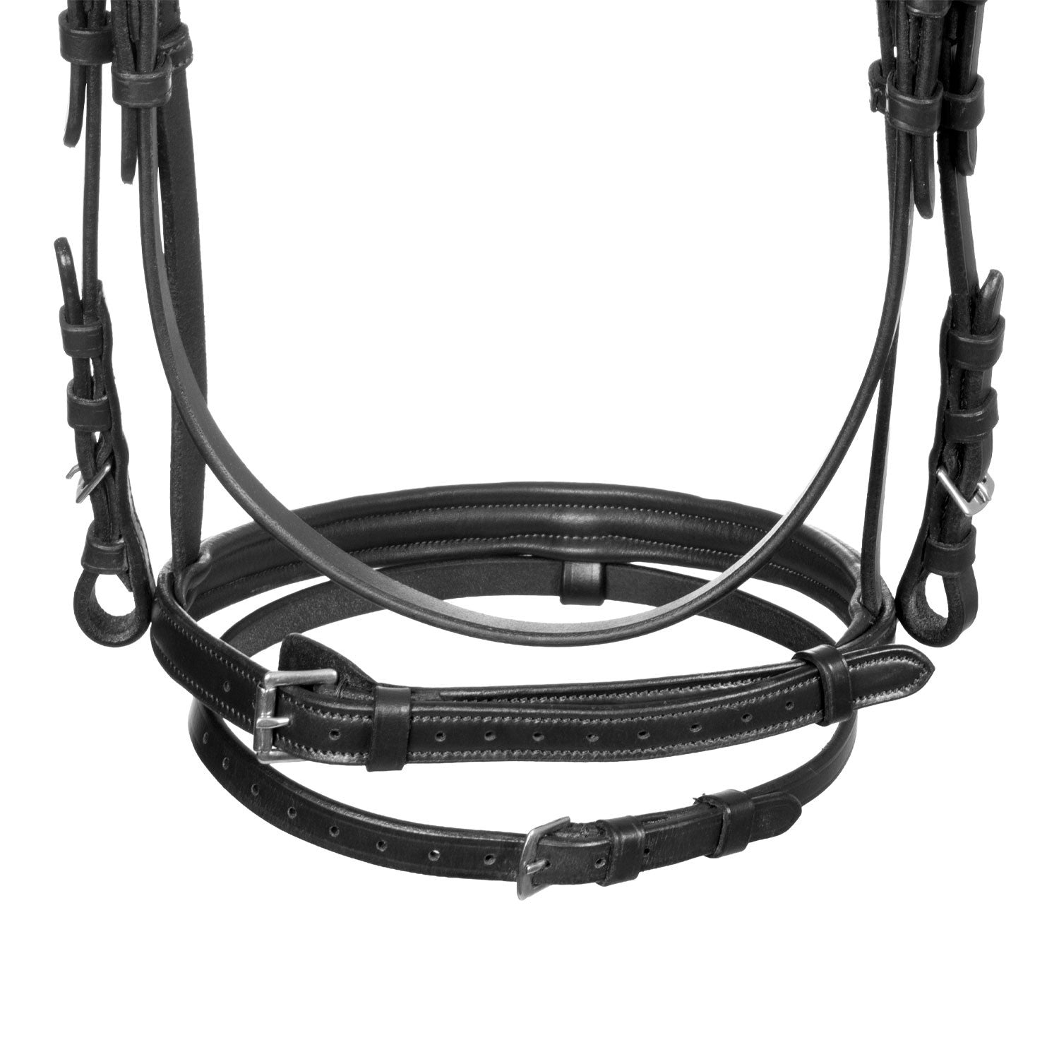 Cabecera con relieve cuadrado en piel Sioux Supreme - Negro