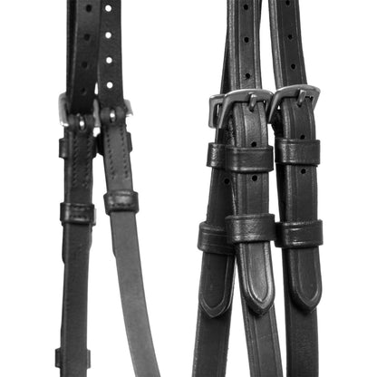 Cabecera con relieve cuadrado en piel Sioux Supreme - Negro