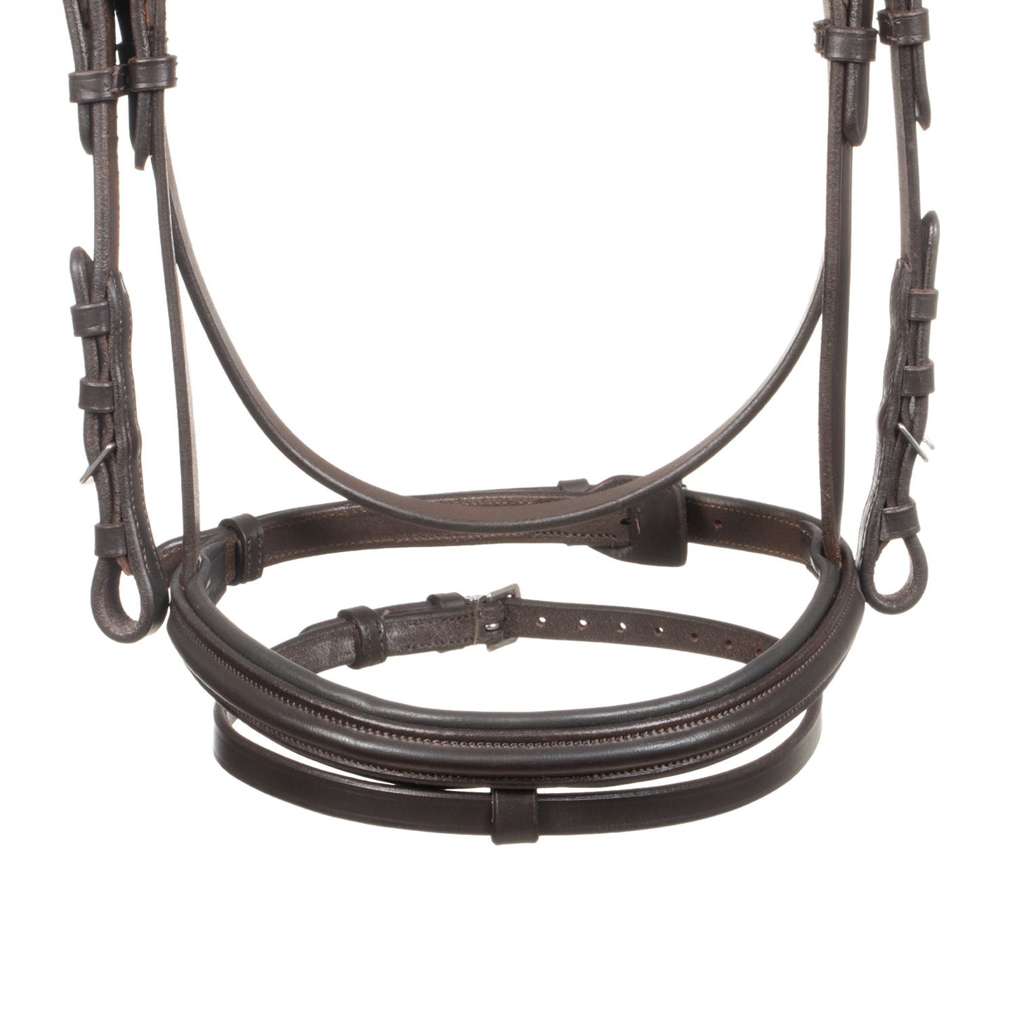 Cabecera con relieve cuadrado en piel Sioux Supreme - Marrón oscuro