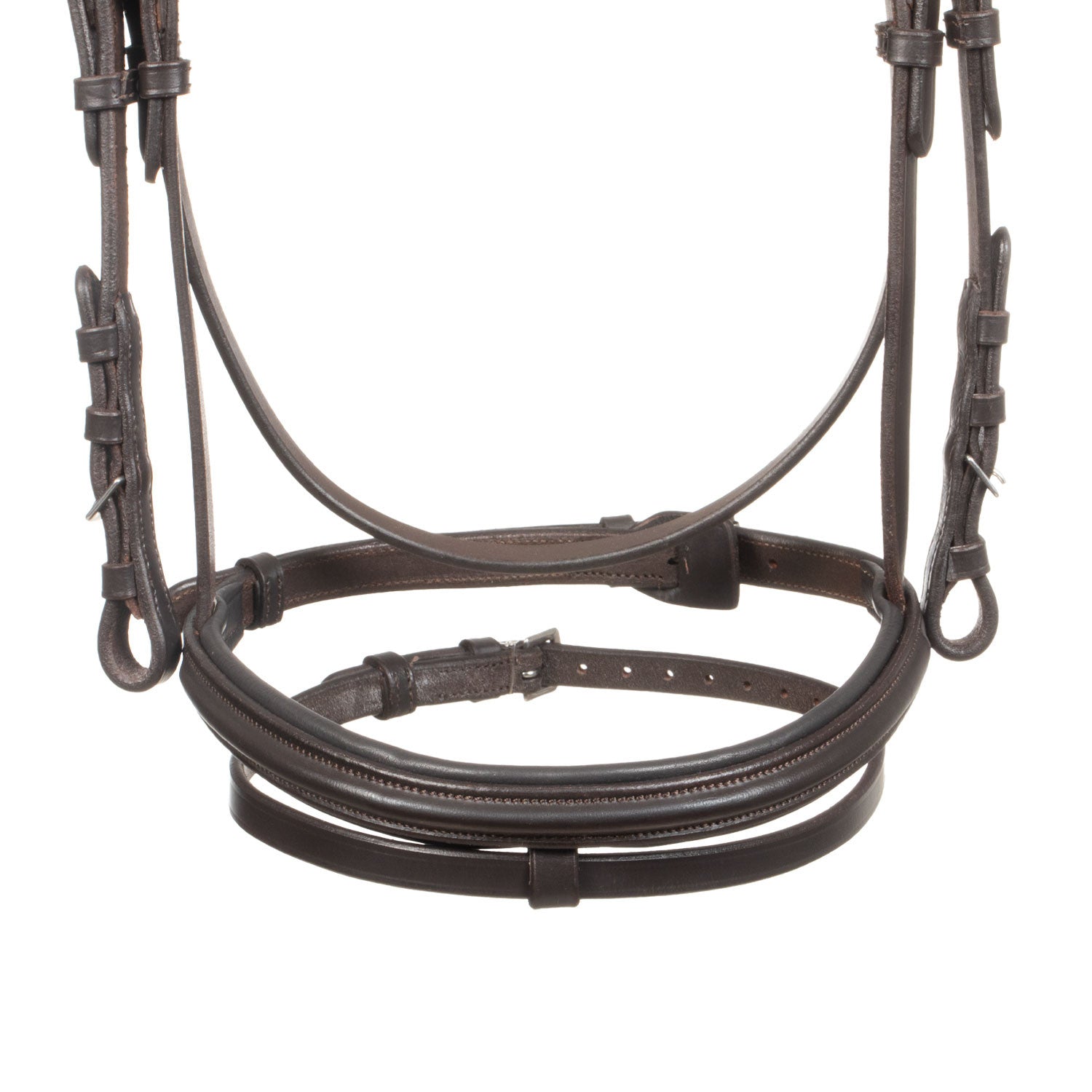 Cabecera con relieve cuadrado en piel Sioux Supreme - Marrón oscuro