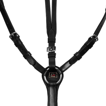 Pechera de caza ajustable con martingala Supreme - Negro