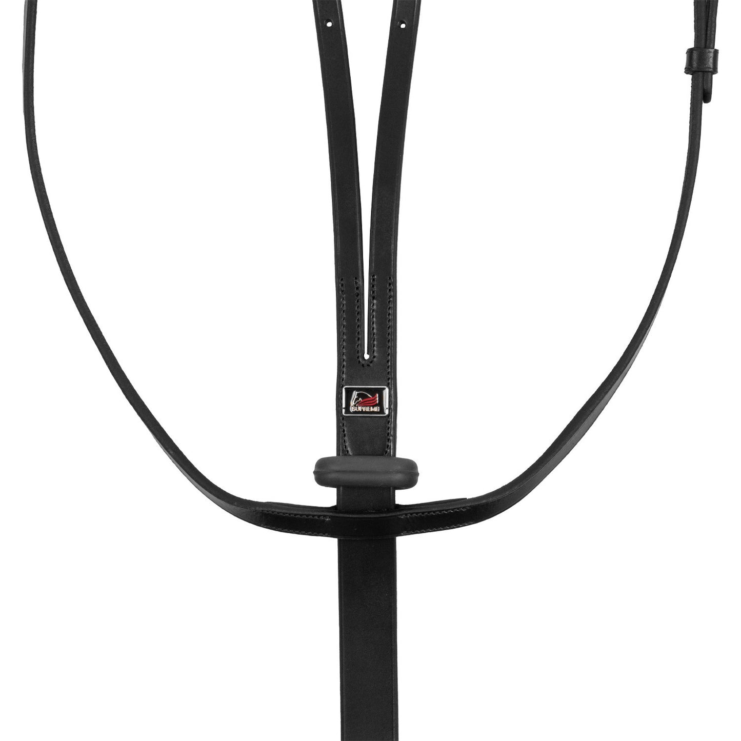Martingala corrediza con tope de goma Supreme - Negro