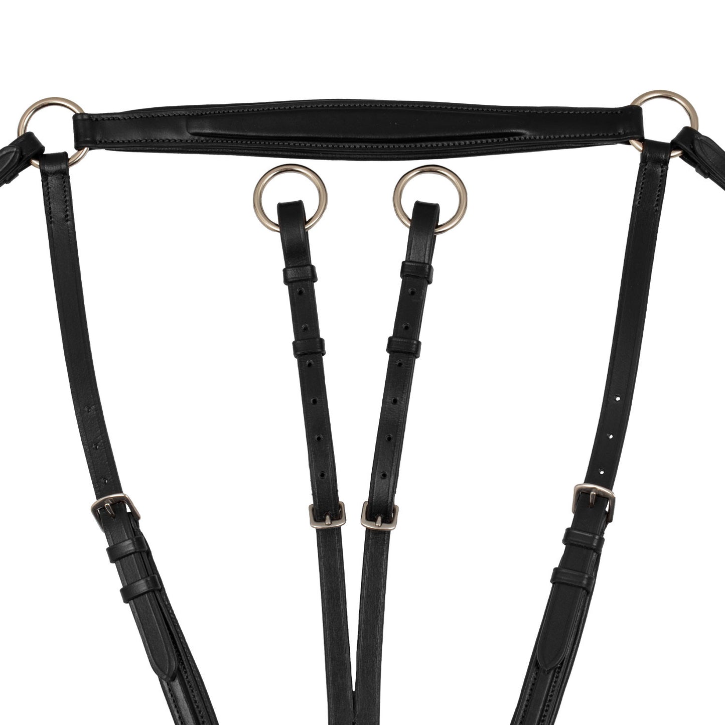 Pechera acolchada con martingala removible Supreme - Negro