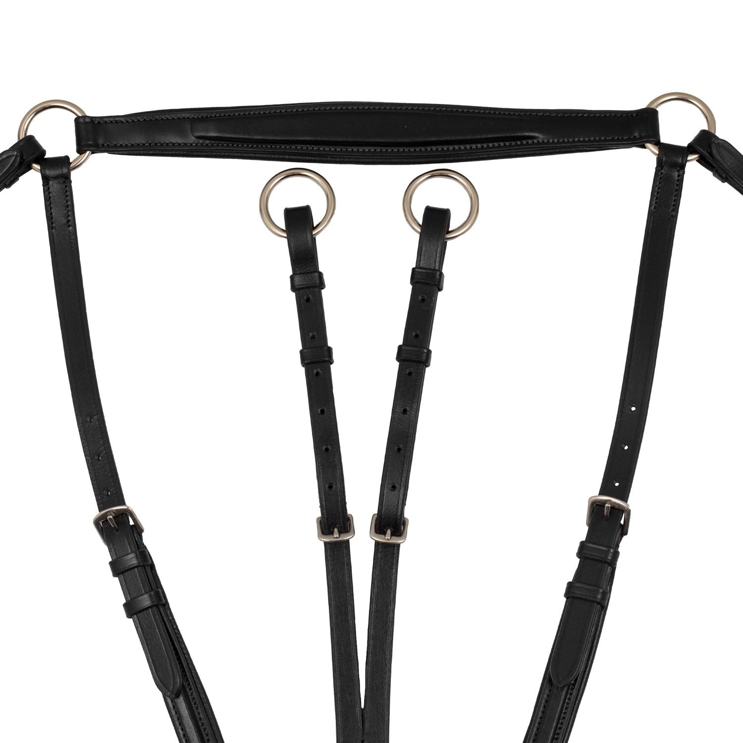 Pechera acolchada con martingala removible Supreme - Negro
