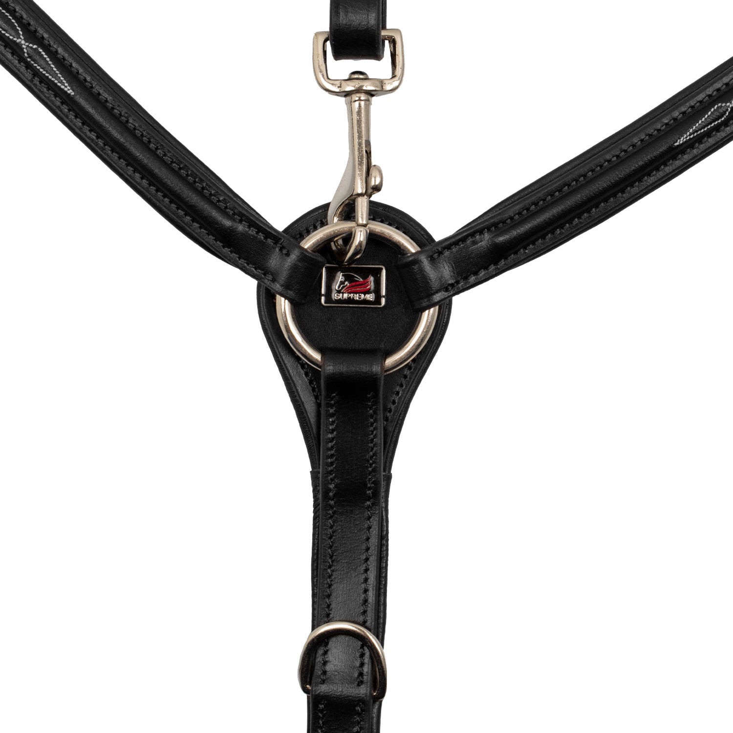 Peto con decoraciones en contraste Supreme - Negro