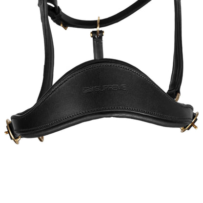 Cabeza anatómica de cuero modelo sueco Supreme - Negro