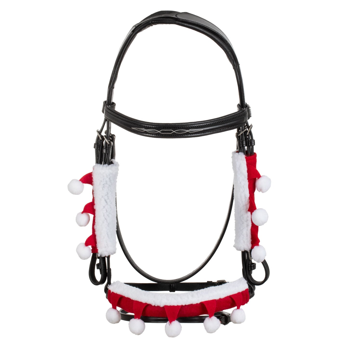 Set de cubre nasalina con halter cheeks colección navideña Supreme - Rojo