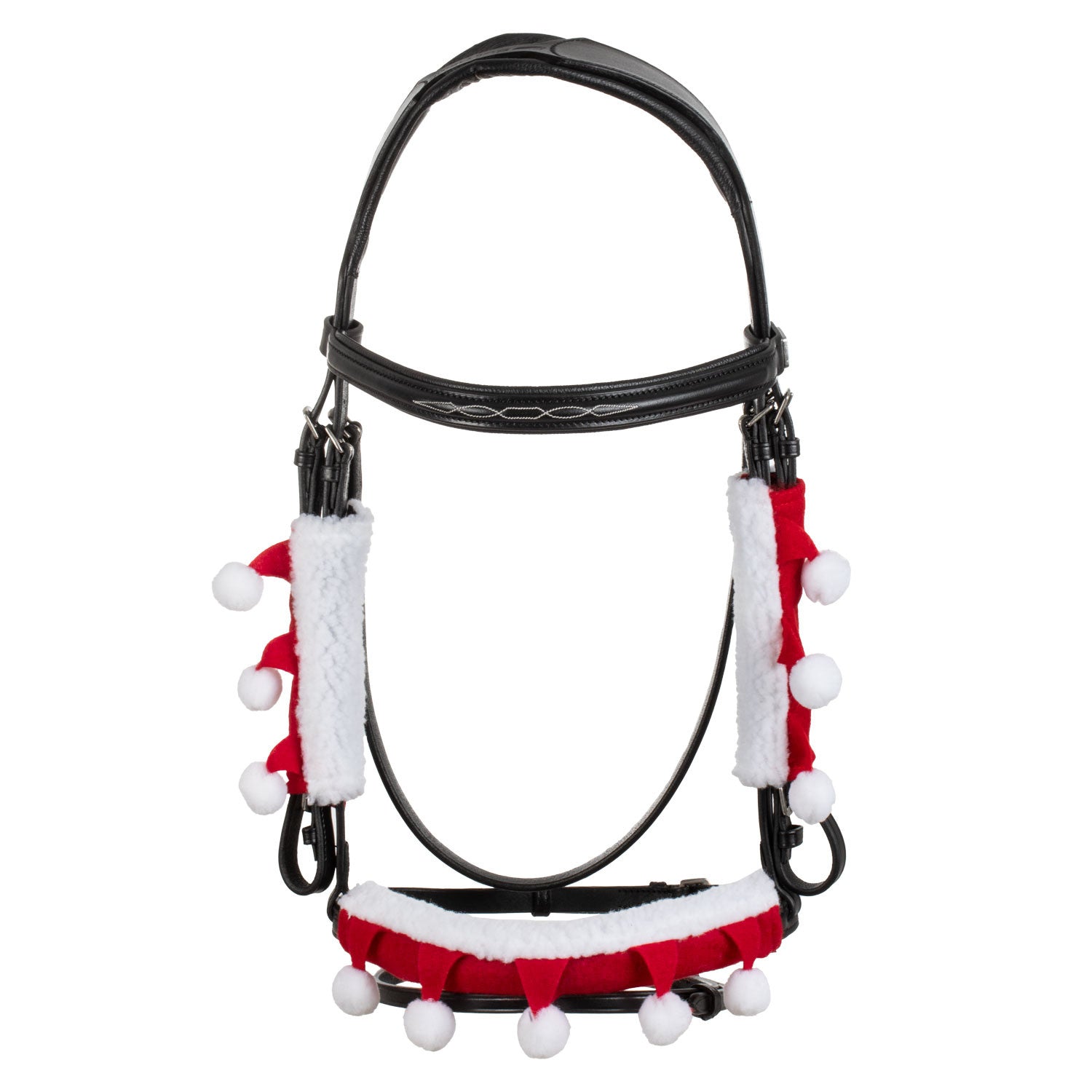 Set de cubre nasalina con halter cheeks colección navideña Supreme - Rojo