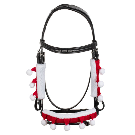Set de cubre nasalina con halter cheeks colección navideña Supreme - Rojo