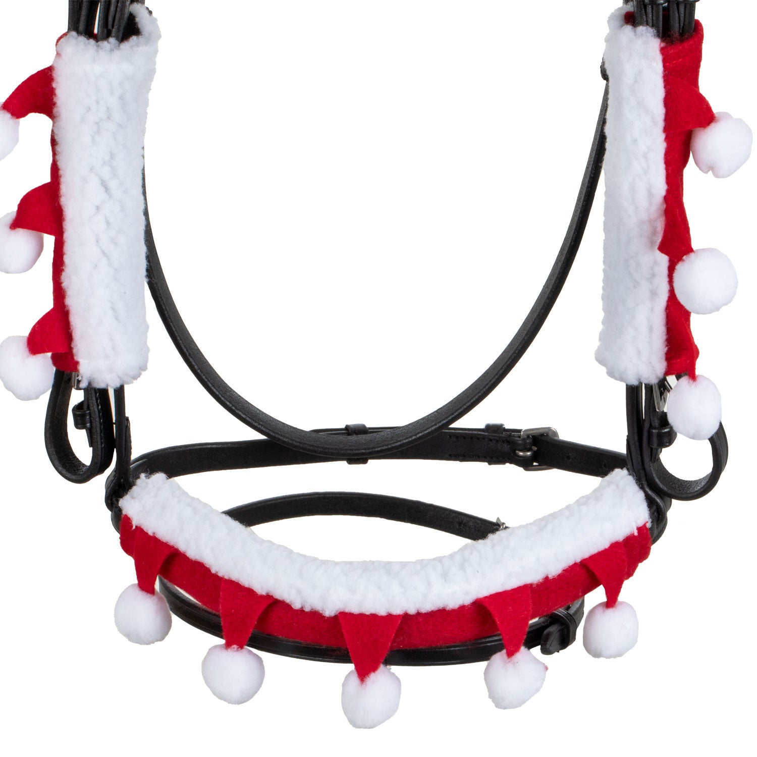 Set de cubre nasalina con halter cheeks colección navideña Supreme - Rojo