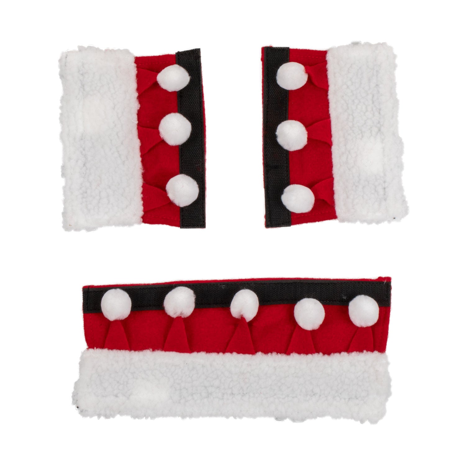 Set de cubre nasalina con halter cheeks colección navideña Supreme - Rojo
