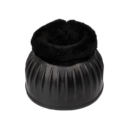 Protectores de goma con pelo Supreme - Negro