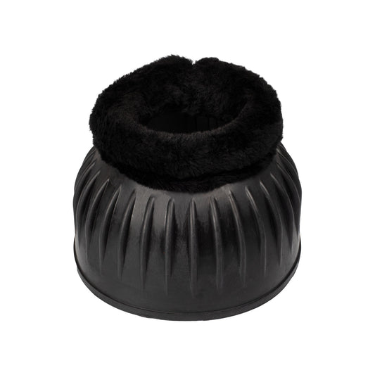 Protectores de goma con pelo Supreme - Negro