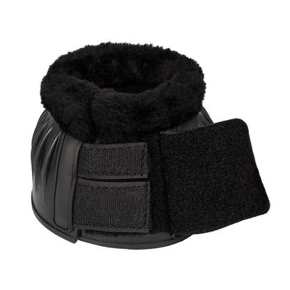 Protectores de goma con pelo Supreme - Negro