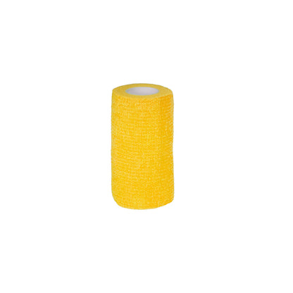 Cinta adhesiva vetwrap vendida en envase individual Supreme - Amarillo