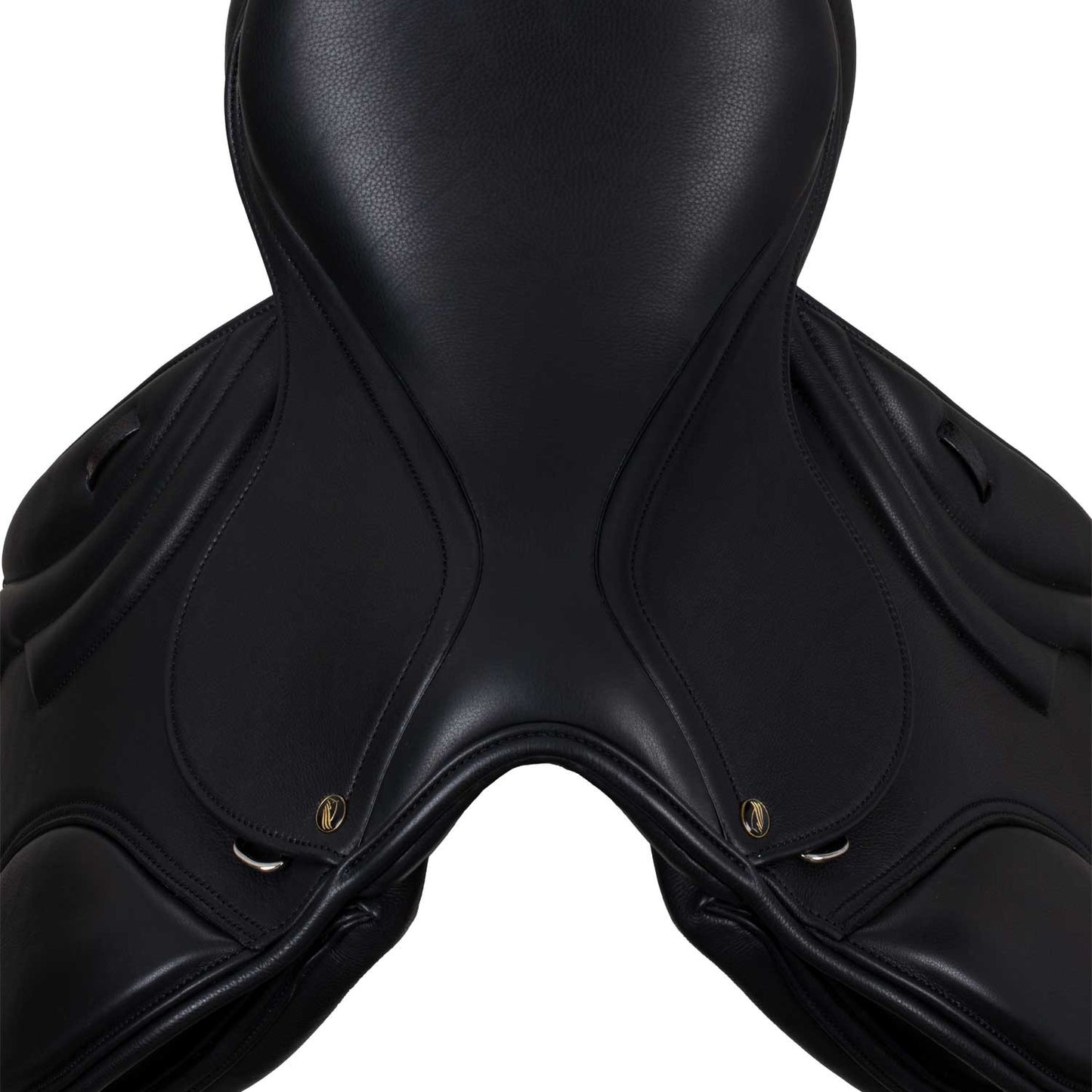 Silla de salto Las Vegas en cuero doblado Supreme - Negro