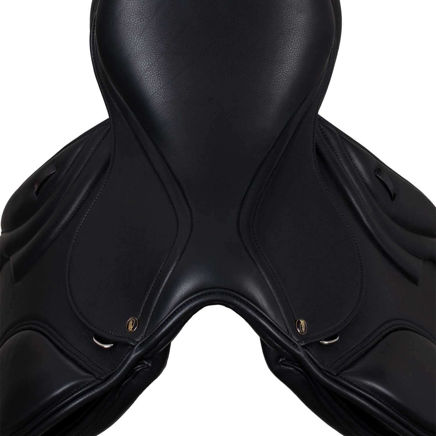 Silla de salto Las Vegas en cuero doblado Supreme - Negro