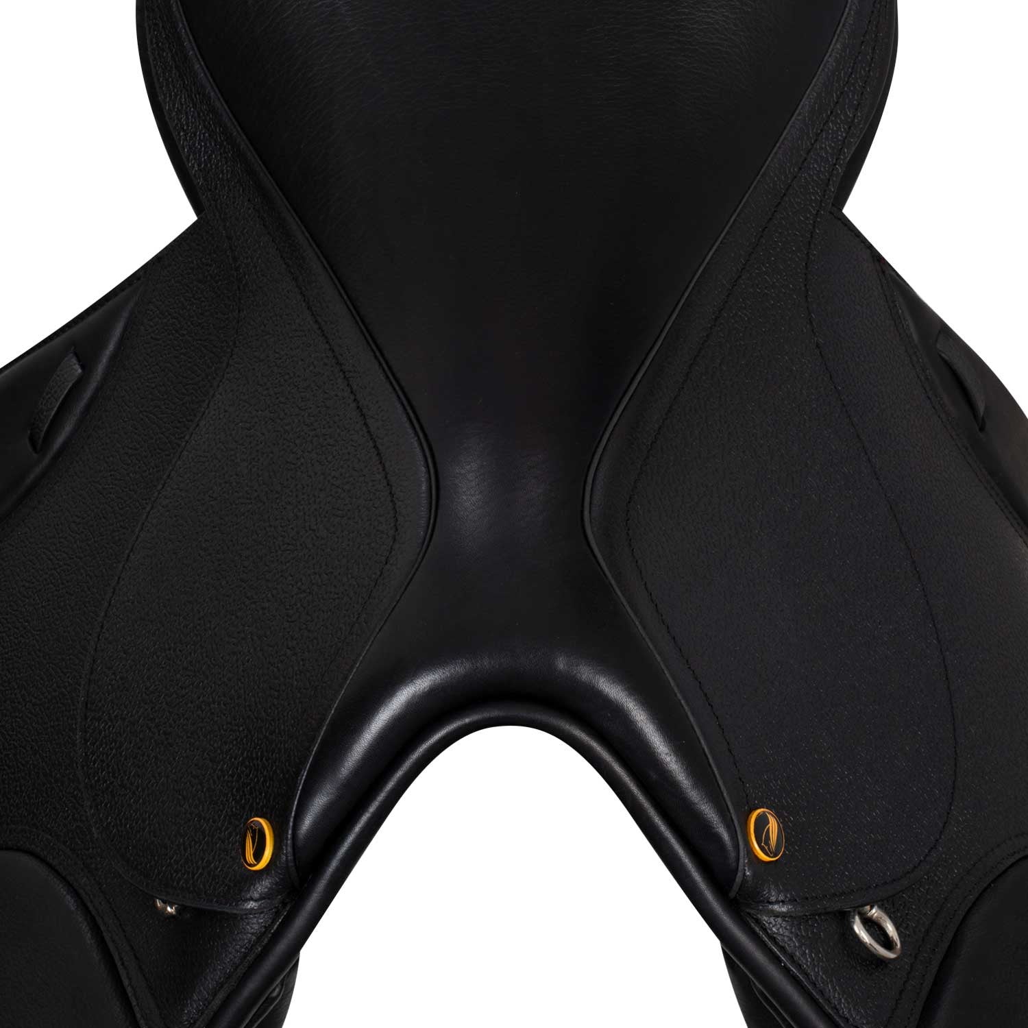 Silla de salto Chicago de cuero con arco intercambiable (4 incluidos) Supreme - Negro