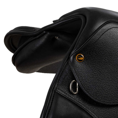 Silla de salto Chicago de cuero con arco intercambiable (4 incluidos) Supreme - Negro