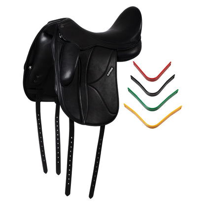 Silla de doma Richmond con puente intercambiable (incluye 4 puentes) Supreme - Negro