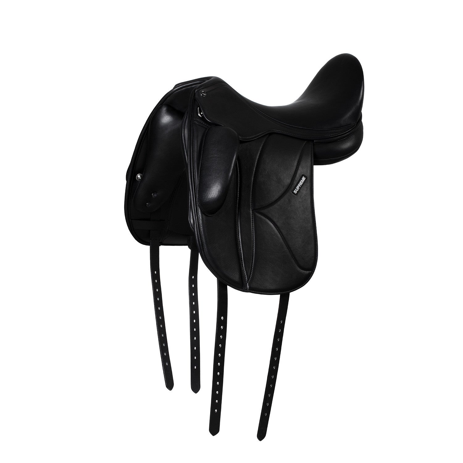 Silla de doma Richmond con puente intercambiable (incluye 4 puentes) Supreme - Negro