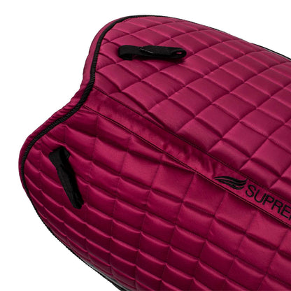 Sudadera de salto satinada Supreme - Burdeos