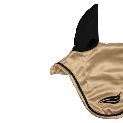 Cofia satinada con orejas elásticas Supreme - Beige