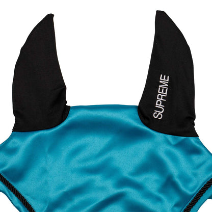 Cofia satinada con orejas elásticas Supreme - Azul