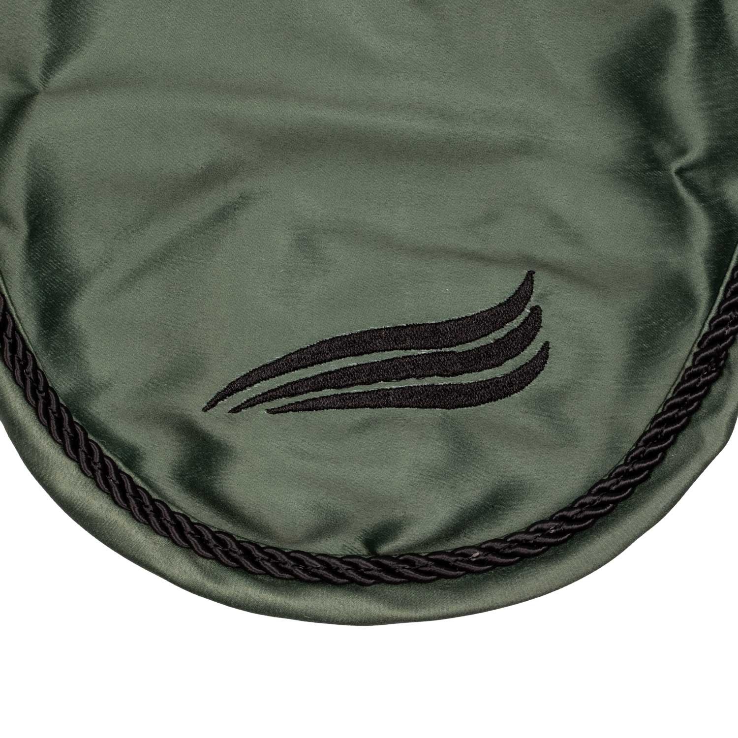 Cofia satinada con orejas elásticas Supreme - Hunter Green