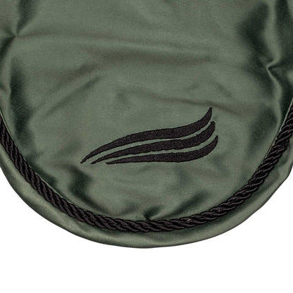 Cofia satinada con orejas elásticas Supreme - Hunter Green