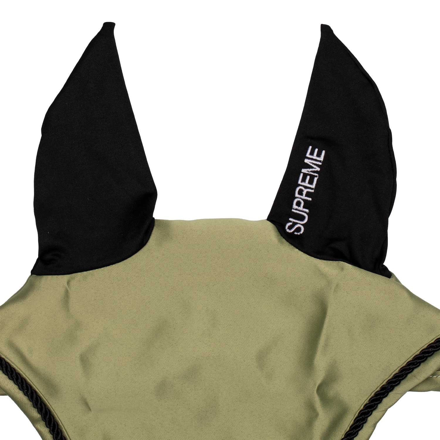 Cofia satinada con orejas elásticas Supreme - Verde claro