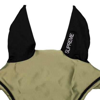 Cofia satinada con orejas elásticas Supreme - Verde claro