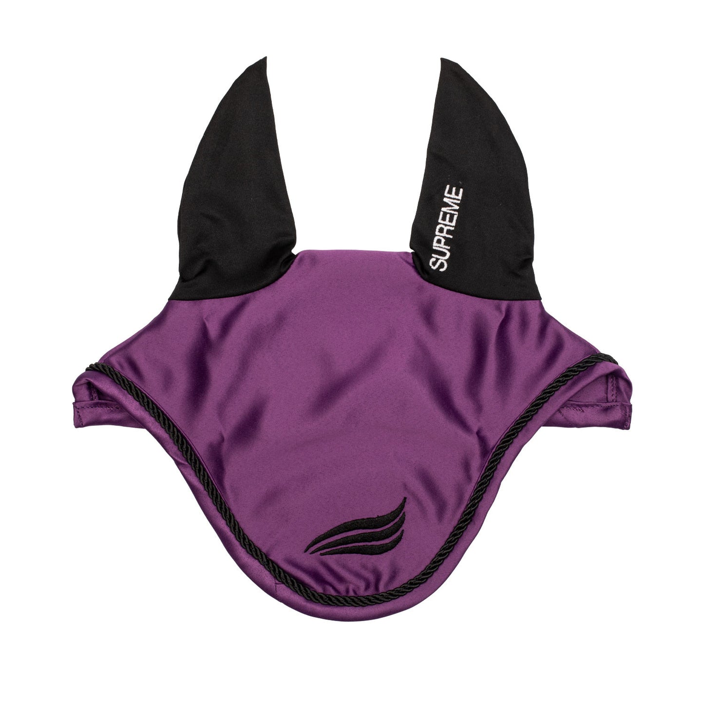 Cofia satinada con orejas elásticas Supreme - Violeta