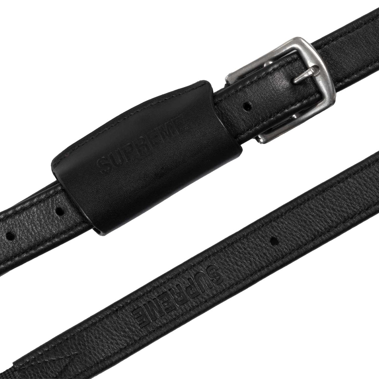 Monocordones de cuero Supreme - Negro