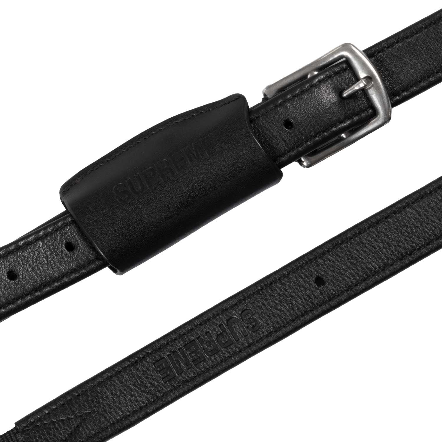 Monocordones de cuero Supreme - Negro