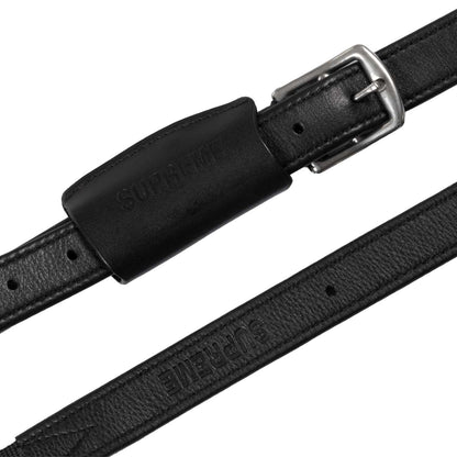 Monocordones de cuero Supreme - Negro