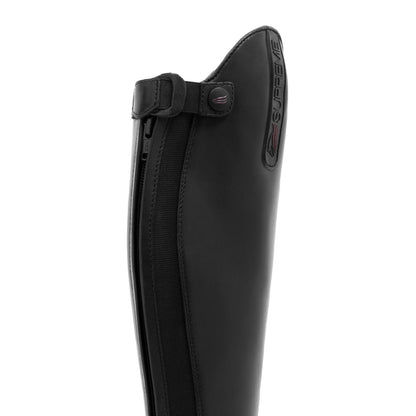 Bota infantil ancha en el tobillo con cordones Supreme - Negro