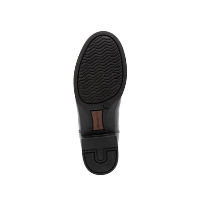 Bota infantil ancha en el tobillo con cordones Supreme - Negro