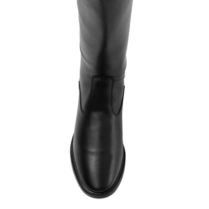 Botas de niño de piel sintética Supreme - Negro